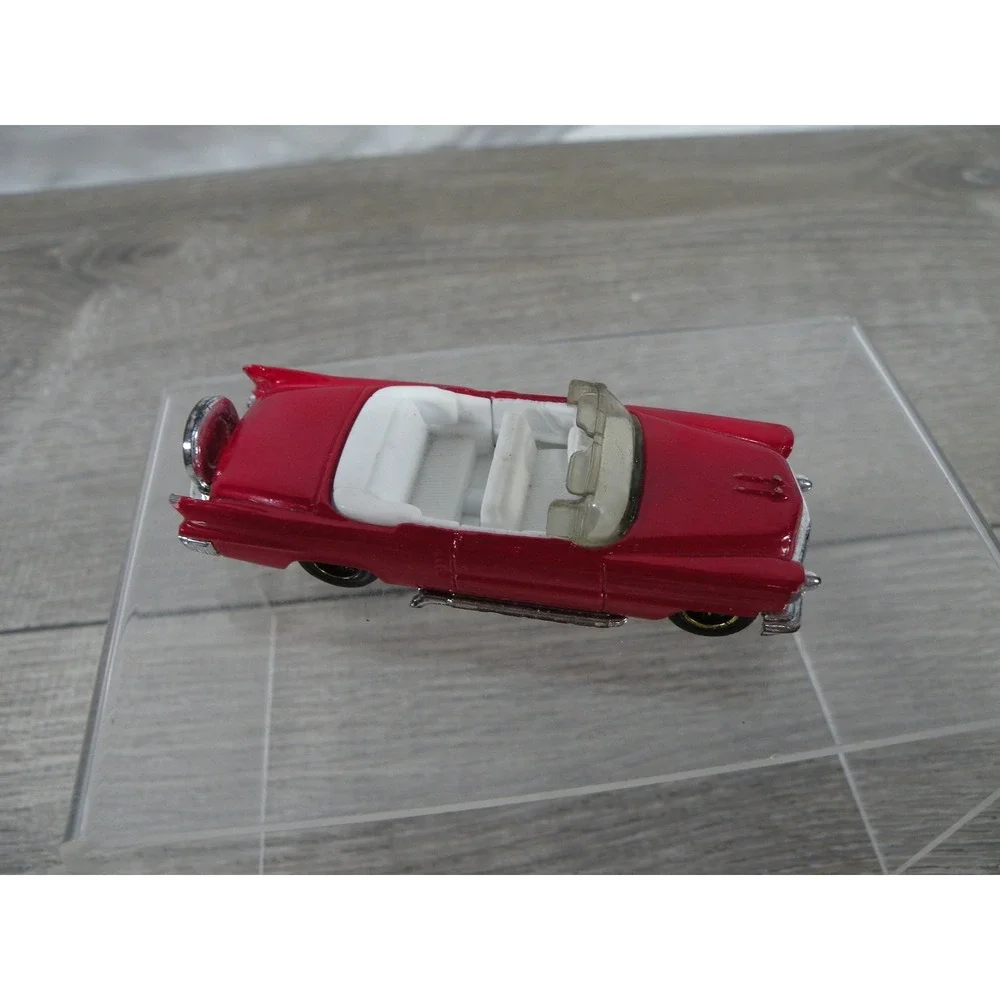 Hot Wheels Cadillac Eldorado Convertible Red Vintage Diecast Car 1950s Style